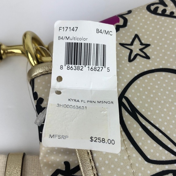 NEW Coach Kyra Poppy Floral Crossbody Bag 17147 - Picture 6 of 8